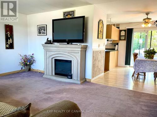 820 Denise Street, Timmins, ON - Indoor Photo Showing Living Room With Fireplace