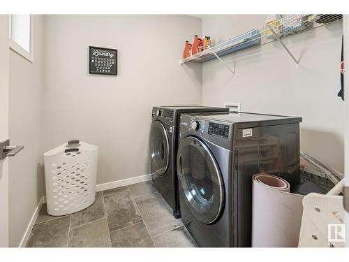 15184 25 St Nw, Edmonton, AB - Indoor Photo Showing Laundry Room