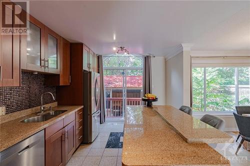 22 Mcpeake Place, Ottawa, ON - Indoor Photo Showing Kitchen With Double Sink