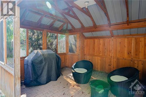 Gazebo in Backyard - 22 Mcpeake Place, Ottawa, ON - Indoor