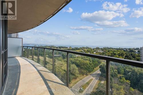 1208 - 2240 Lake Shore Boulevard, Toronto, ON - Outdoor With Balcony With View