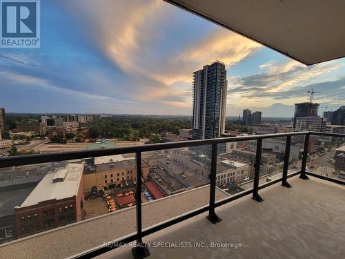 1908 - 55 Duke Street N, Kitchener, ON - Outdoor With Balcony With View