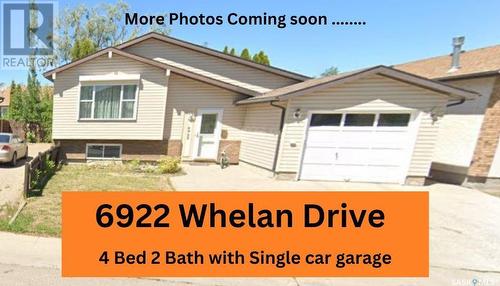 6922 Whelan Drive, Regina, SK -  With Facade