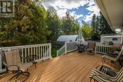 7000 Dawson Road, Prince George, BC - Outdoor With Deck Patio Veranda With Exterior