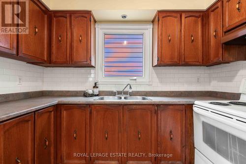 260 Vodden Street E, Brampton, ON - Indoor Photo Showing Kitchen With Double Sink