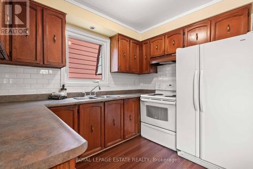 260 Vodden Street E, Brampton, ON - Indoor Photo Showing Kitchen With Double Sink