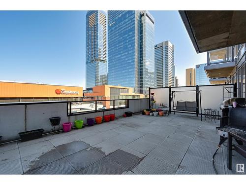 #505 10238 103 St Nw, Edmonton, AB - Outdoor With Balcony