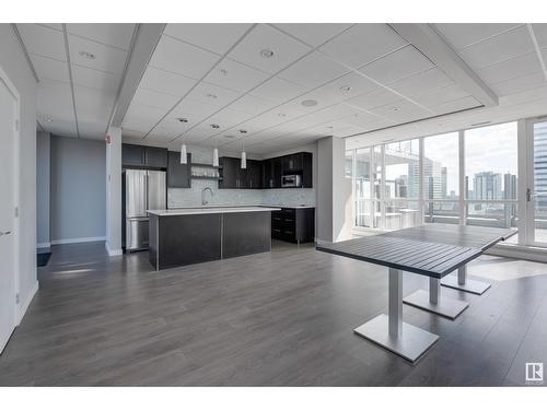 #505 10238 103 St Nw, Edmonton, AB - Indoor Photo Showing Kitchen