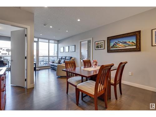 #505 10238 103 St Nw, Edmonton, AB - Indoor Photo Showing Dining Room