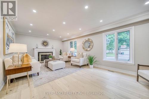 8 Elliotwood Court, Toronto, ON - Indoor With Fireplace