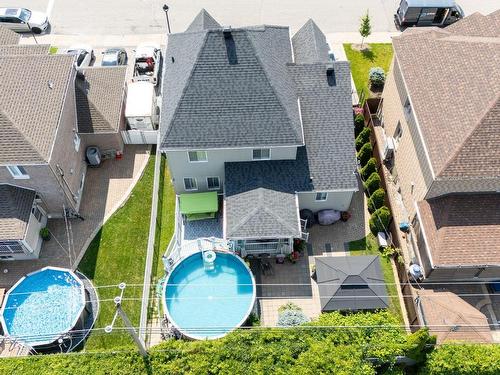 Aerial photo - 12325 Rue Maurice-Séguin, Montréal (Rivière-Des-Prairies/Pointe-Aux-Trembles), QC - Outdoor With Above Ground Pool