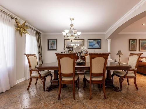 Dining room - 12325 Rue Maurice-Séguin, Montréal (Rivière-Des-Prairies/Pointe-Aux-Trembles), QC - Indoor Photo Showing Dining Room