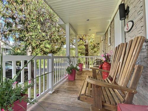 Patio - 3 Rue Brochu, Adstock, QC - Outdoor With Deck Patio Veranda With Exterior