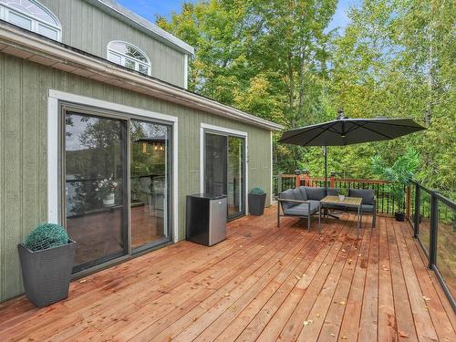 Balcony - 84 Ch. De La Source, Val-Des-Monts, QC - Outdoor With Deck Patio Veranda With Exterior