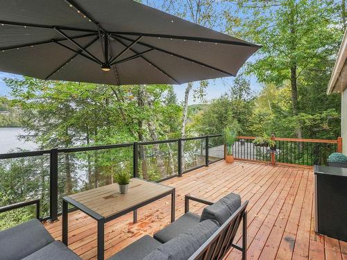 Balcony - 84 Ch. De La Source, Val-Des-Monts, QC - Outdoor With Balcony With Deck Patio Veranda With Exterior