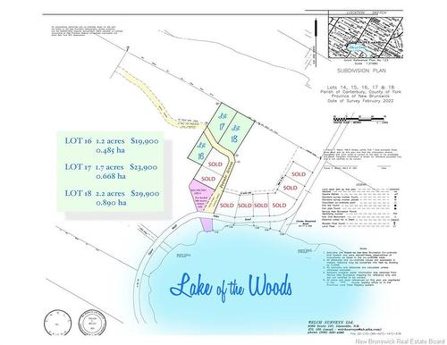 0 Lot 17, Upper Skiff Lake Rd, Canterbury, NB 