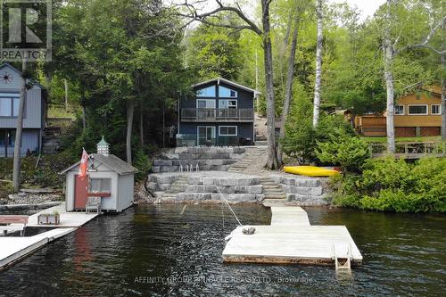 1403 Crystal Lake Road, Galway-Cavendish And Harvey, ON - Outdoor With Body Of Water With Deck Patio Veranda