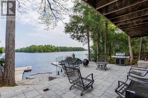 1403 Crystal Lake Road, Galway-Cavendish And Harvey, ON - Outdoor With Body Of Water With Deck Patio Veranda