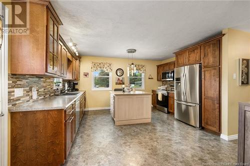 41 Route 933, Grand-Barachois, NB - Indoor Photo Showing Kitchen With Double Sink