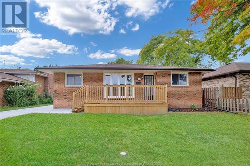 3189 Clemenceau, Windsor, ON - Outdoor With Deck Patio Veranda