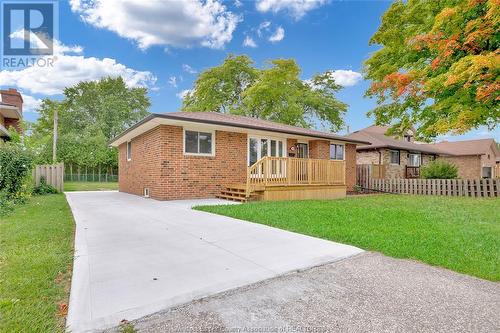 3189 Clemenceau, Windsor, ON - Outdoor With Deck Patio Veranda