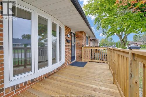 3189 Clemenceau, Windsor, ON - Outdoor With Deck Patio Veranda With Exterior