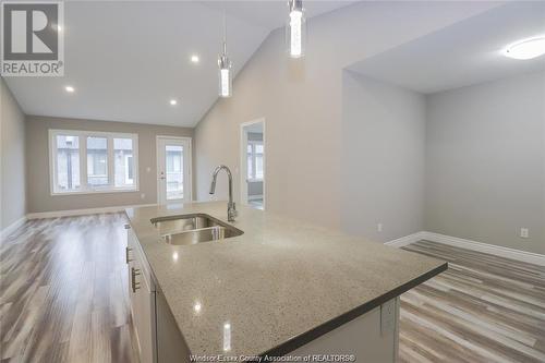 3559 Hallee, Windsor, ON - Indoor Photo Showing Kitchen With Double Sink