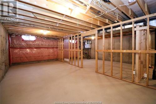 3559 Hallee, Windsor, ON - Indoor Photo Showing Basement