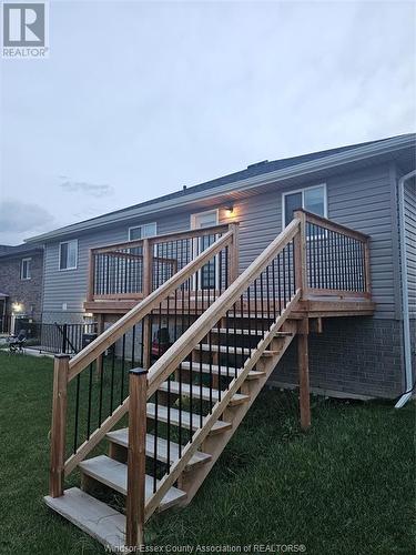 387 Mulberry Lane, Lakeshore, ON - Outdoor With Deck Patio Veranda With Exterior