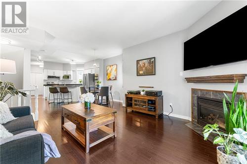 1072 Redtail Private, Ottawa, ON - Indoor Photo Showing Living Room With Fireplace