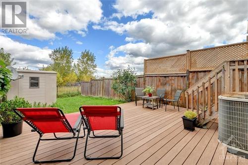 128 Cedardown Private, Ottawa, ON - Outdoor With Deck Patio Veranda With Exterior