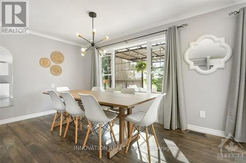 4835 Appleton Side Road, Mississippi Mills, ON - Indoor Photo Showing Dining Room