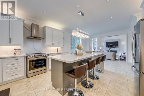 2316 Delnice Drive, Oakville, ON - Indoor Photo Showing Kitchen With Stainless Steel Kitchen With Upgraded Kitchen