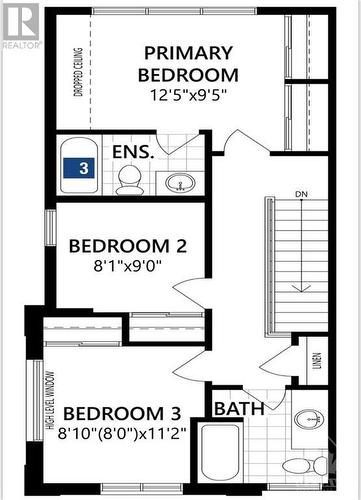 Third floor plan - 1412 Hemlock Road, Ottawa, ON - Other