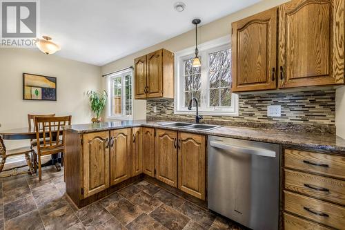 84 Michener Avenue, Mount Pearl, NL - Indoor Photo Showing Kitchen With Double Sink