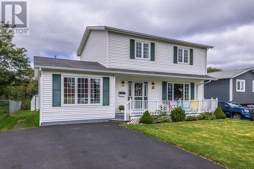 84 Michener Avenue, Mount Pearl, NL - Outdoor With Deck Patio Veranda With Facade