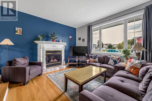 84 Michener Avenue, Mount Pearl, NL - Indoor Photo Showing Living Room With Fireplace