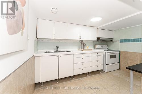 60 Big Red Avenue, Toronto, ON - Indoor Photo Showing Kitchen With Double Sink