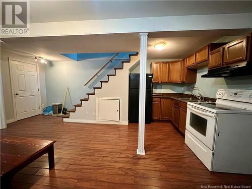 118-120 Vail Street, Moncton, NB - Indoor Photo Showing Kitchen With Double Sink