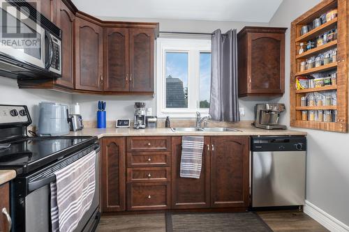 16 Huberts Place, Flatrock, NL - Indoor Photo Showing Kitchen With Double Sink