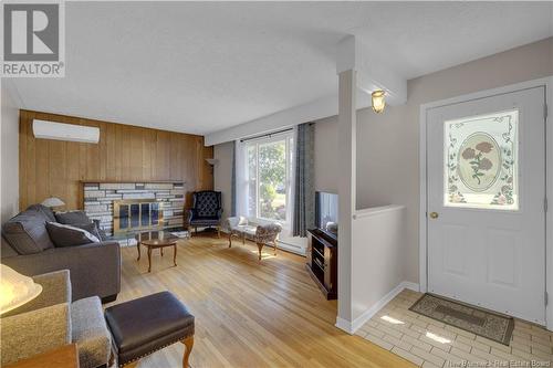 61 Dorothea Drive, Saint John, NB - Indoor Photo Showing Living Room With Fireplace