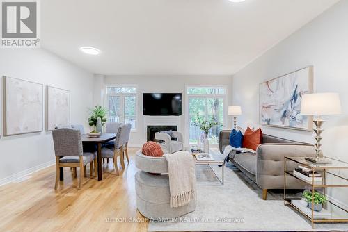 183 Margaret Drive, Oakville, ON - Indoor Photo Showing Other Room With Fireplace