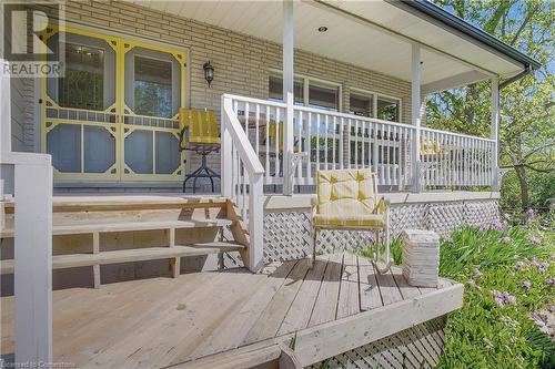 1961 5Th Concession Road W, Flamborough, ON - Outdoor With Deck Patio Veranda