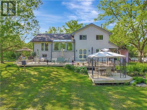 1961 5Th Concession Road W, Flamborough, ON - Outdoor With Deck Patio Veranda