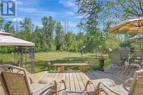 1961 5Th Concession Road W, Flamborough, ON - Outdoor With Deck Patio Veranda