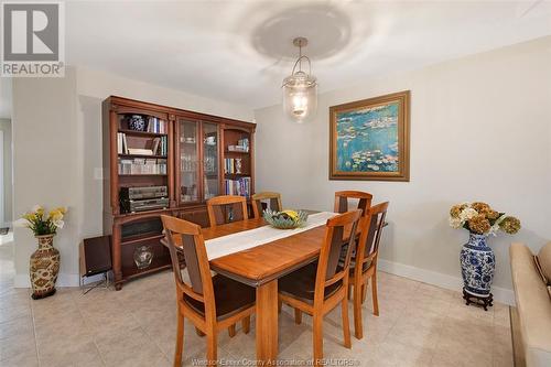 1628 Luxury Avenue, Windsor, ON - Indoor Photo Showing Dining Room