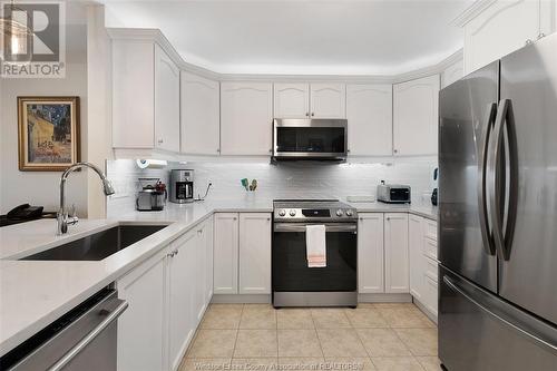 1628 Luxury Avenue, Windsor, ON - Indoor Photo Showing Kitchen With Upgraded Kitchen