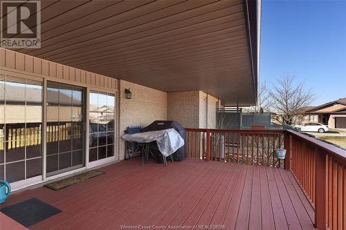 1628 Luxury Avenue, Windsor, ON - Outdoor With Deck Patio Veranda With Exterior