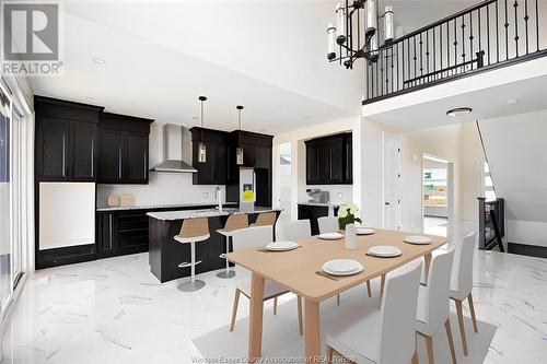 633 Orchards Crescent, Windsor, ON - Indoor Photo Showing Dining Room