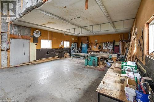 681456 Sideroad 6, Chatsworth (Twp), ON - Indoor Photo Showing Garage